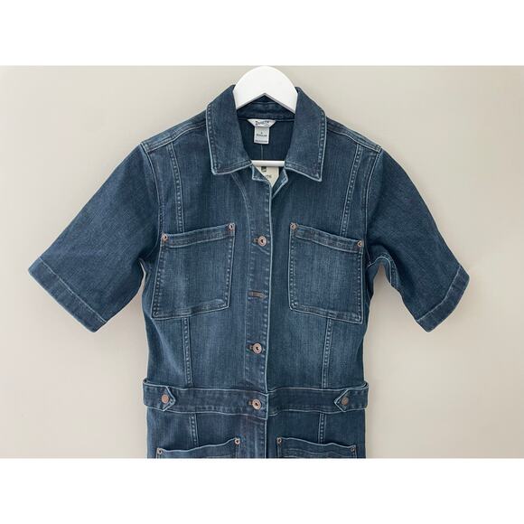 Duluth Trading Women's Double Flex Denim COOLMAX Coveralls Size 6 NWT Overalls - Picture 5 of 13